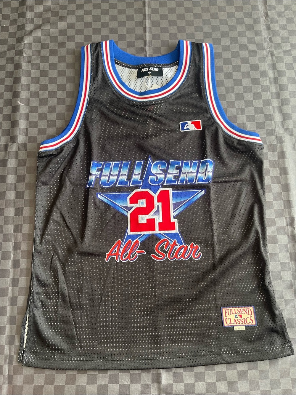 Full send x Nelk boys basketball jersey
